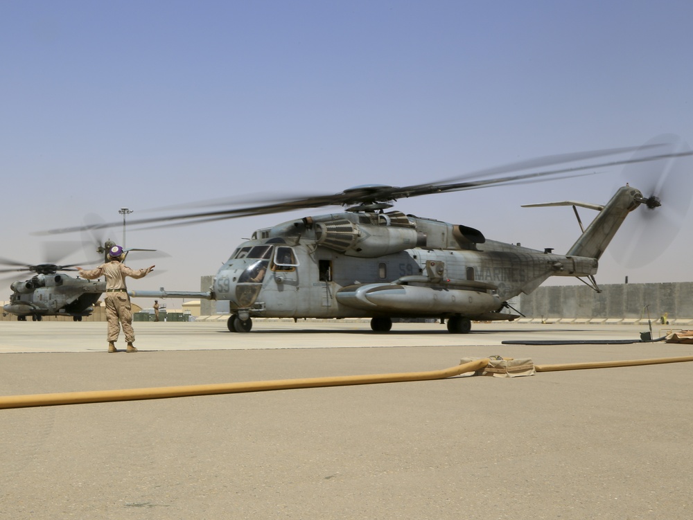 Last Marine FARP in Afghanistan