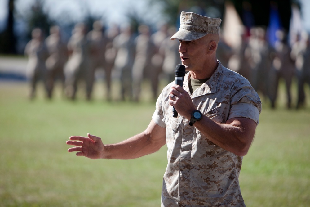 II MEB Change of Command