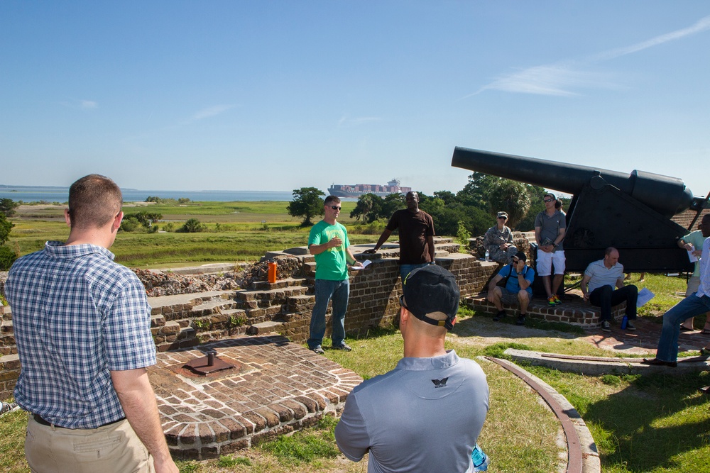 3rd CAB leaders learn from the past at Fort Pulaski