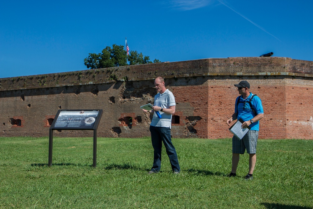 3rd CAB leaders learn from the past at Fort Pulaski