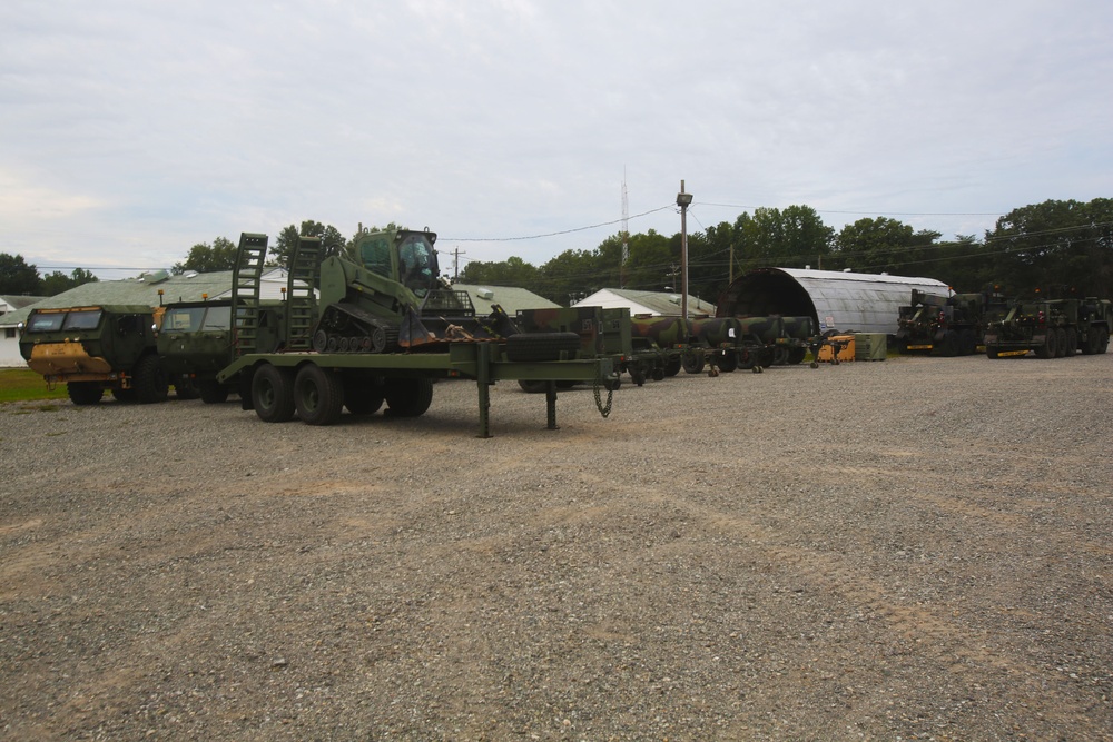 CLR-2 Marines provide support to 3rd Battalion 2nd Marine Regiment at Fort A.P. Hill