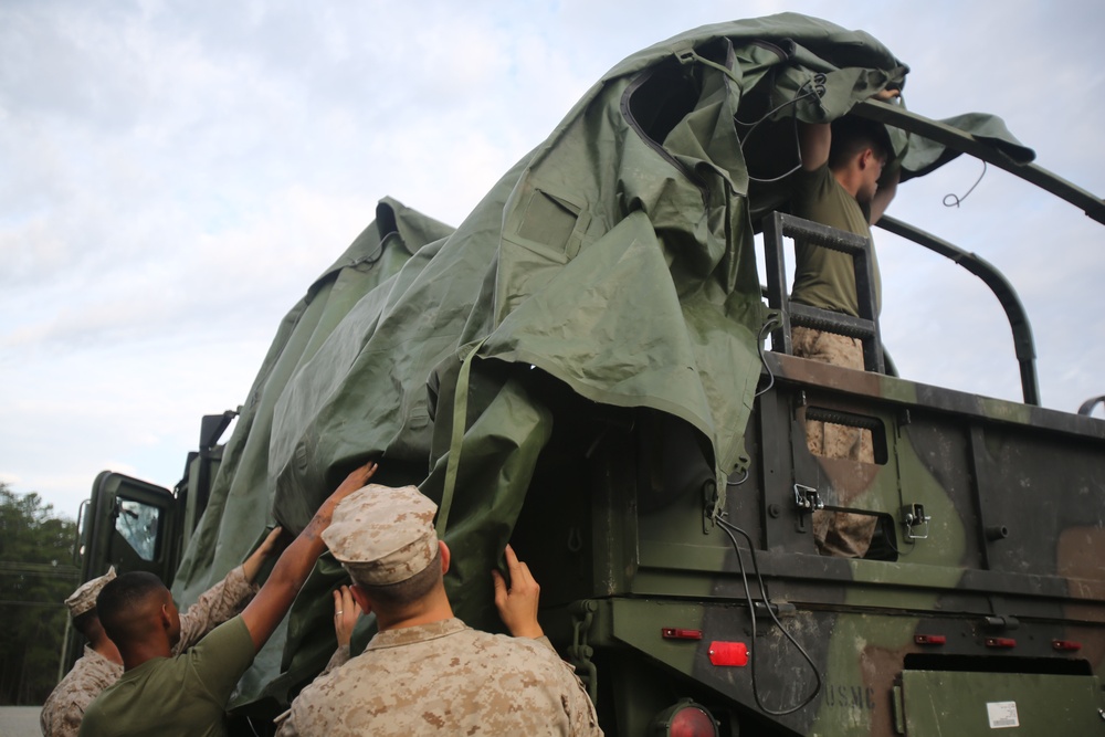 CLR-2 Marines provide support to 3rd Battalion 2nd Marine Regiment at Fort A.P. Hill