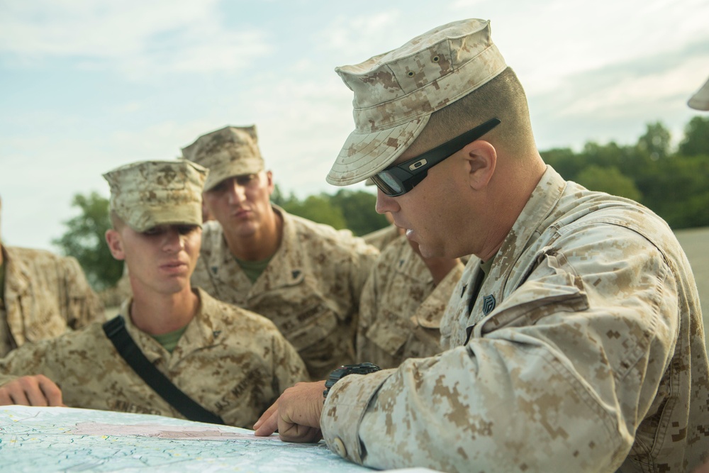 CLR-2 Marines provide support to 3rd Battalion 2nd Marine Regiment at Fort A.P. Hill