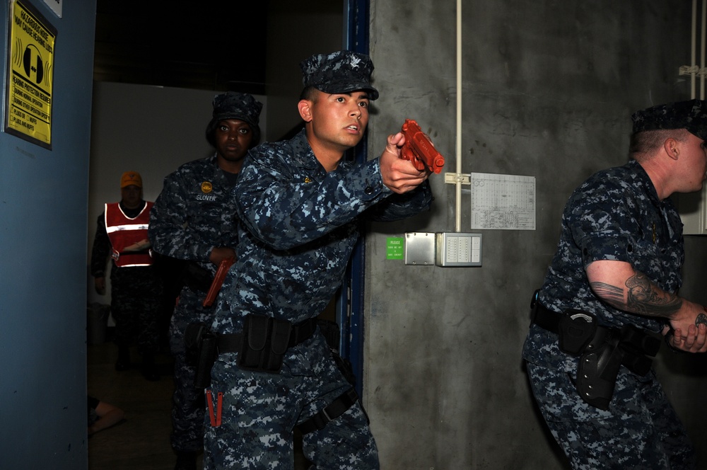 Naval Air Facility Misawa's Security Detachment conducts Exercise Citadel Pacific 2014