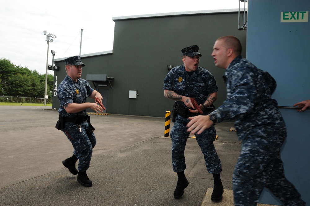 Naval Air Facility Misawa's Security Detachment conducts Exercise Citadel Pacific 2014