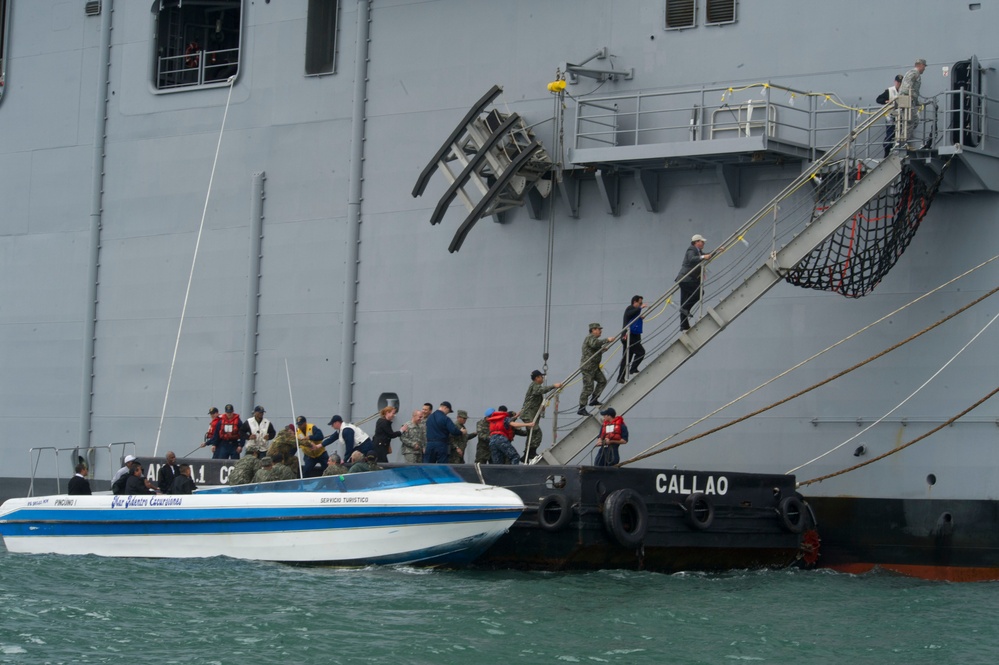 USS America's port visit