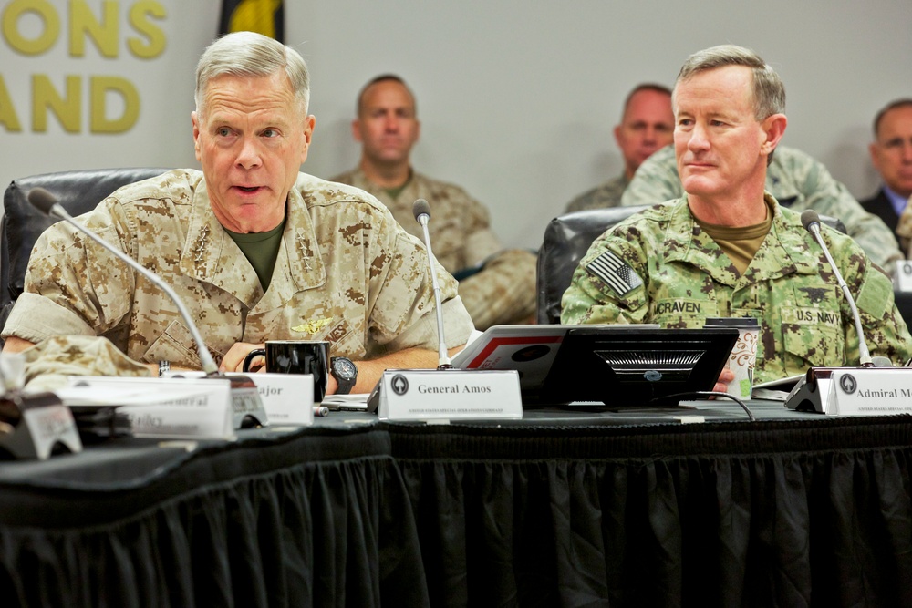 Marine Corps Commandant Attends SOCOM Warfighter Talk