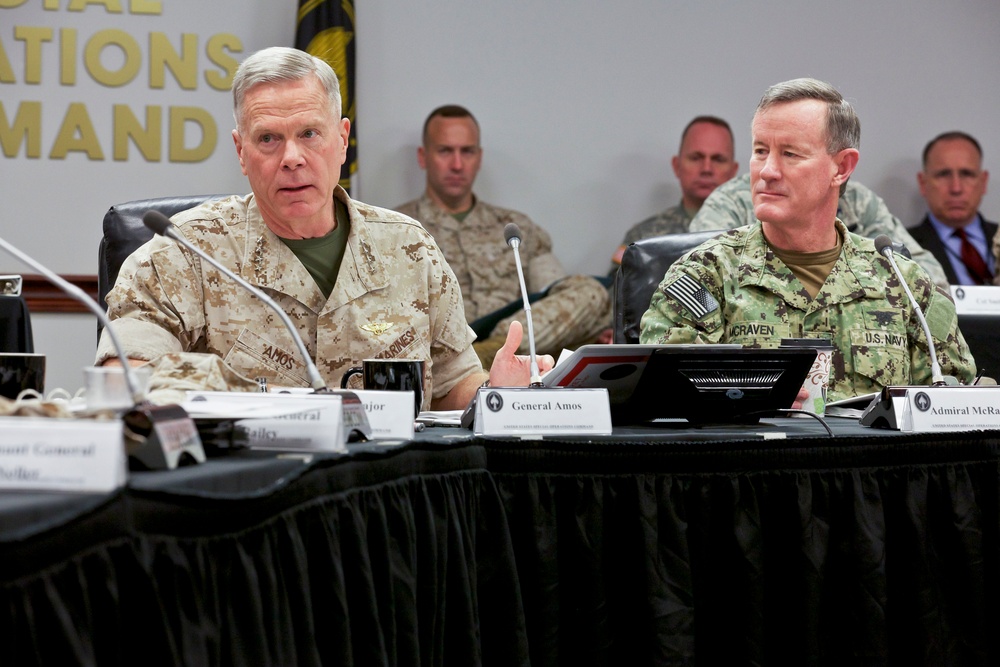 Marine Corps Commandant Attends SOCOM Warfighter Talk