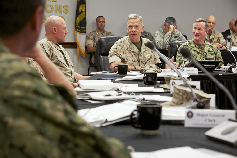 Marine Corps Commandant Attends SOCOM Warfighter Talk