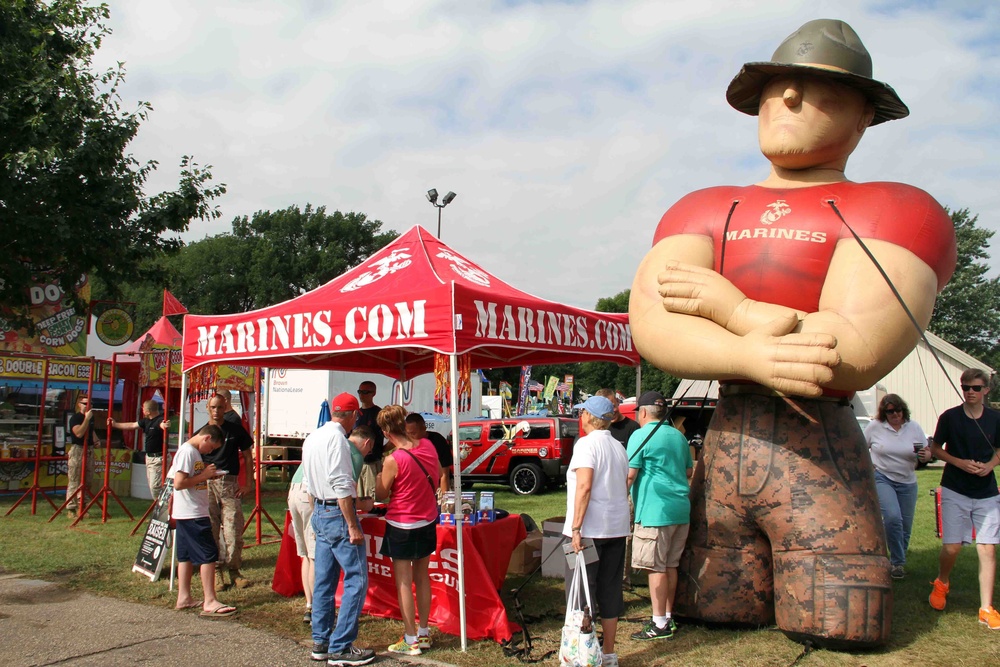 Marines at the Minnesota State Fair