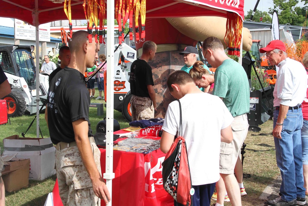 Marines at the Minnesota State Fair