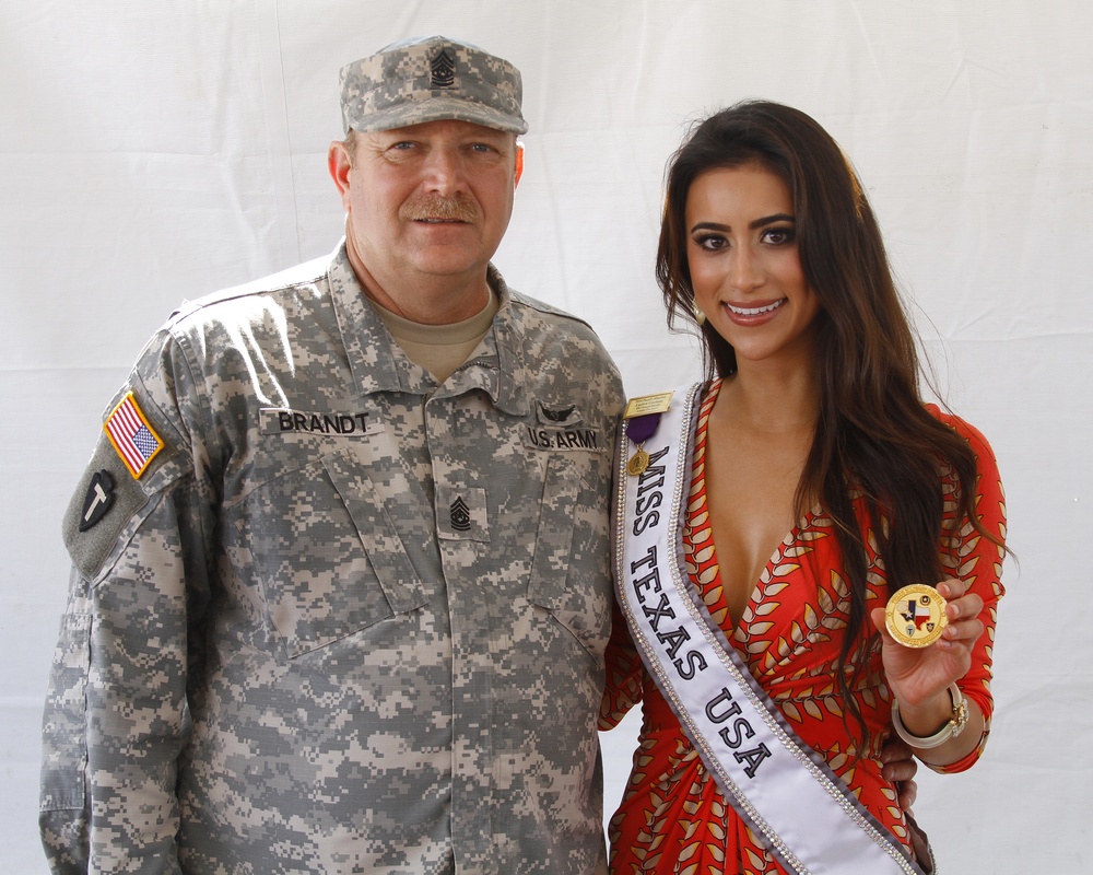 Texas State Guard Soldier to Miss Texas USA