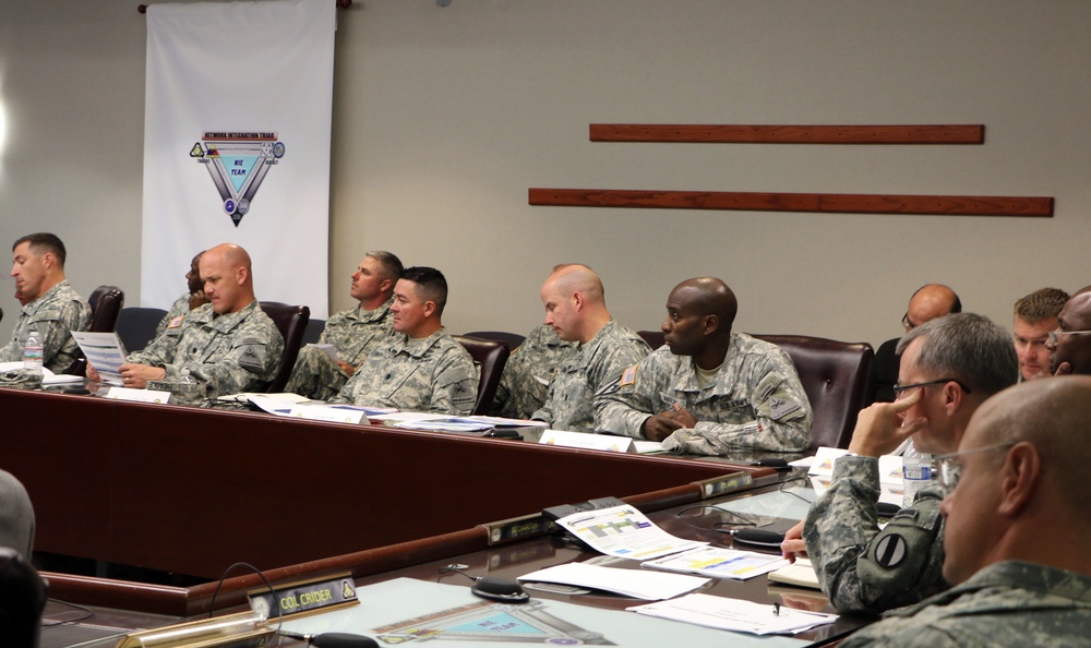 NIE 15.1 leaders meet at Rehearsal of Concept Drill in preparation of Validation Exercise