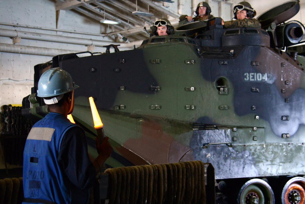 USS Green Bay amphibious operations