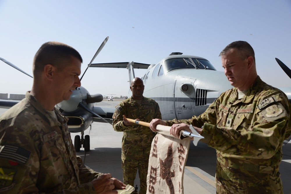 361st Expeditionary Reconnaissance Squadron Deactivates in Afghanistan