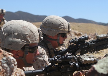 1/4 Weapons conducts TOW battle drills