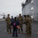 USS America holds press conference in Peru