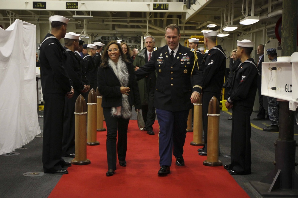 Marines, Sailors host reception for distinguished guests in Peru