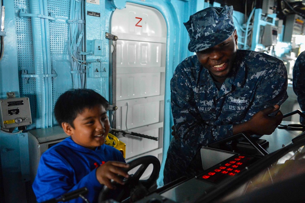 USS Antietam operations