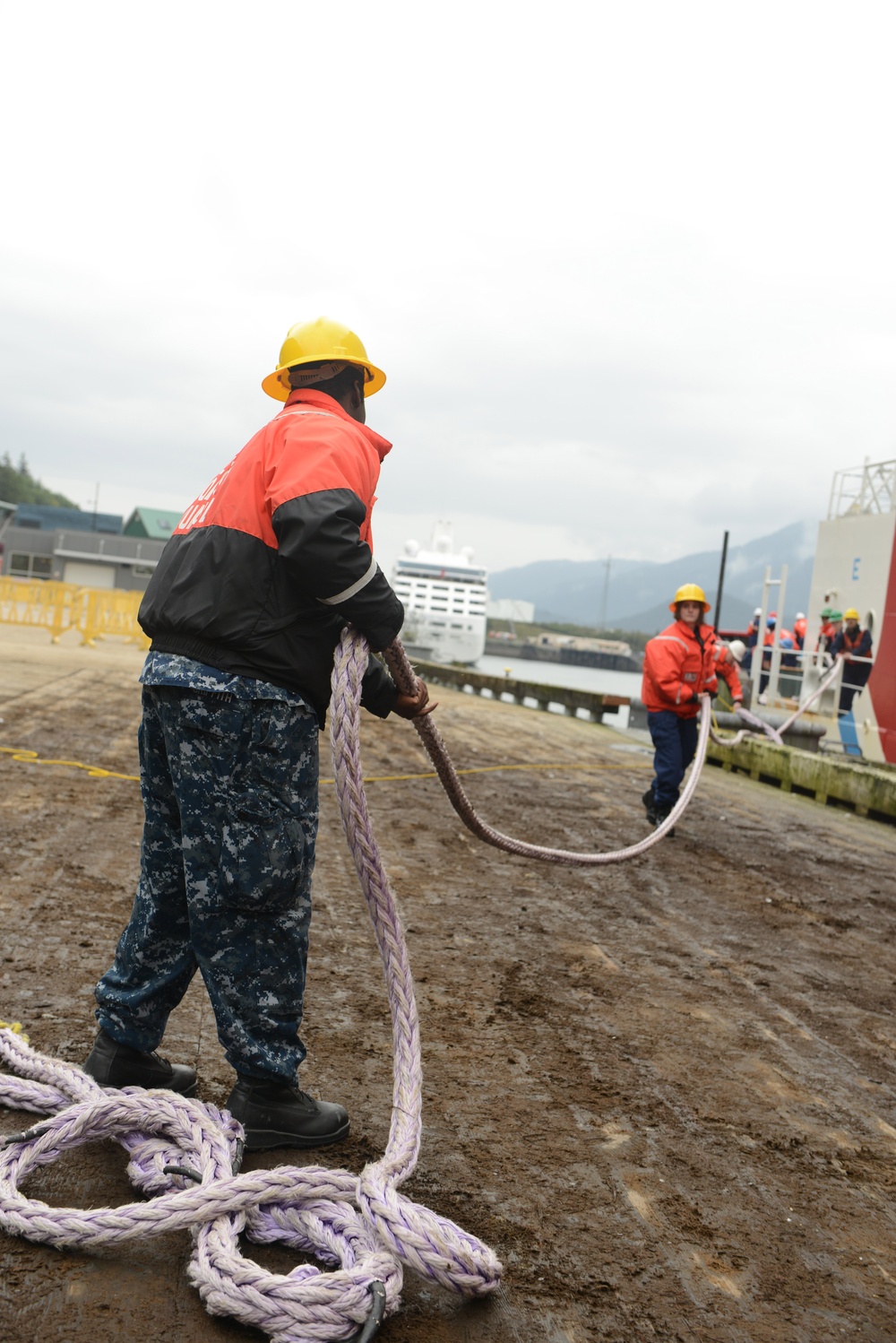 Coast Guard Cutter Healy visits Juneau, Alaska