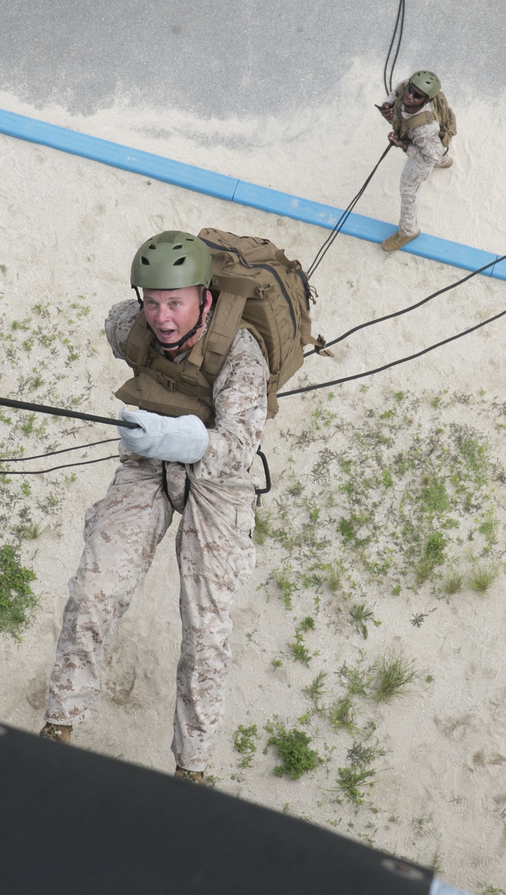 Air to Ground: Marine Corps Rappelling, Part 1