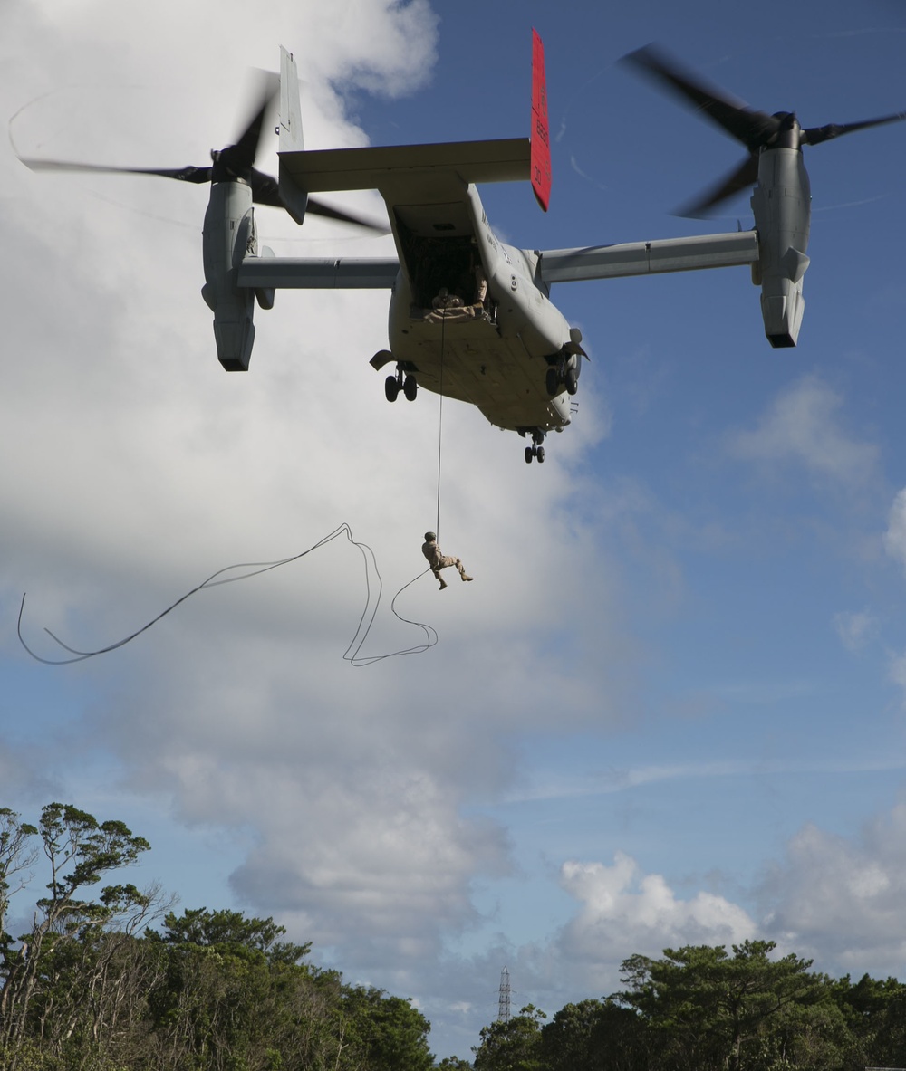 Air to Ground: Marine Corps Rappelling, Part 2