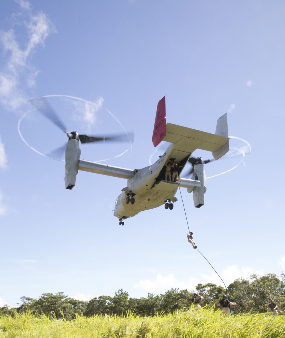 Air to Ground: Marine Corps Rappelling, Part 2