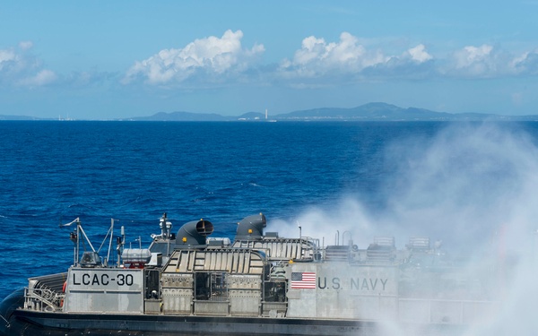 USS Germantown operations