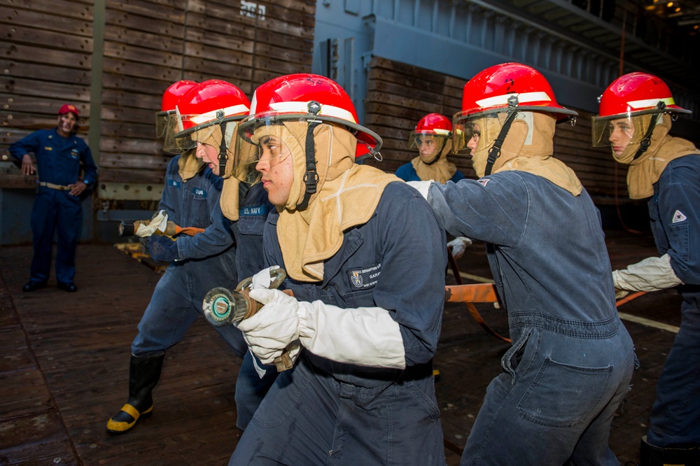 USS Germantown operations