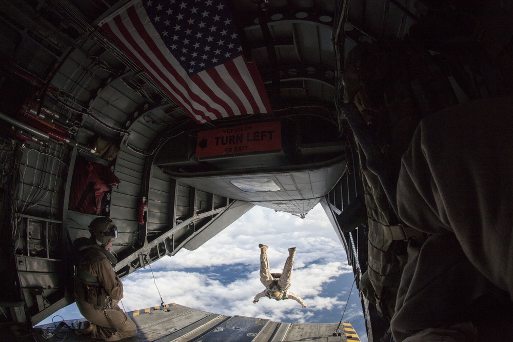 Maritime Raid Force Conducts Parachute Training Operations