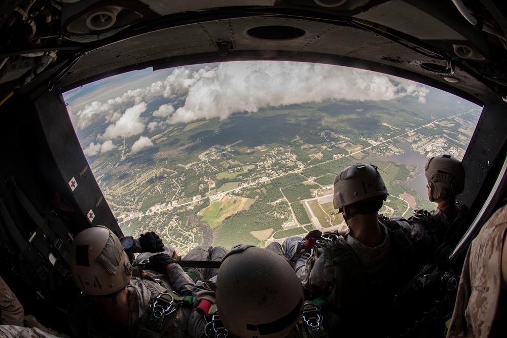 Maritime Raid Force Conducts Parachute Training Operations