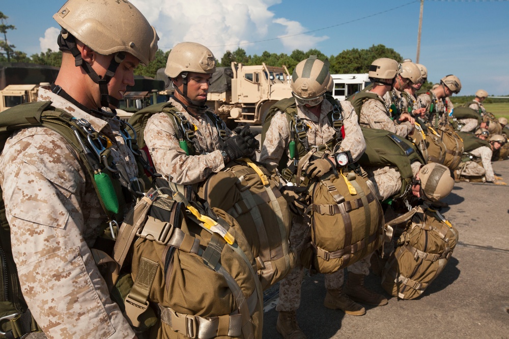 Maritime Raid Force Conducts Parachute Training Operations