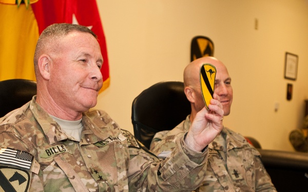 First Team commander ‘hangs out’ from Afghanistan