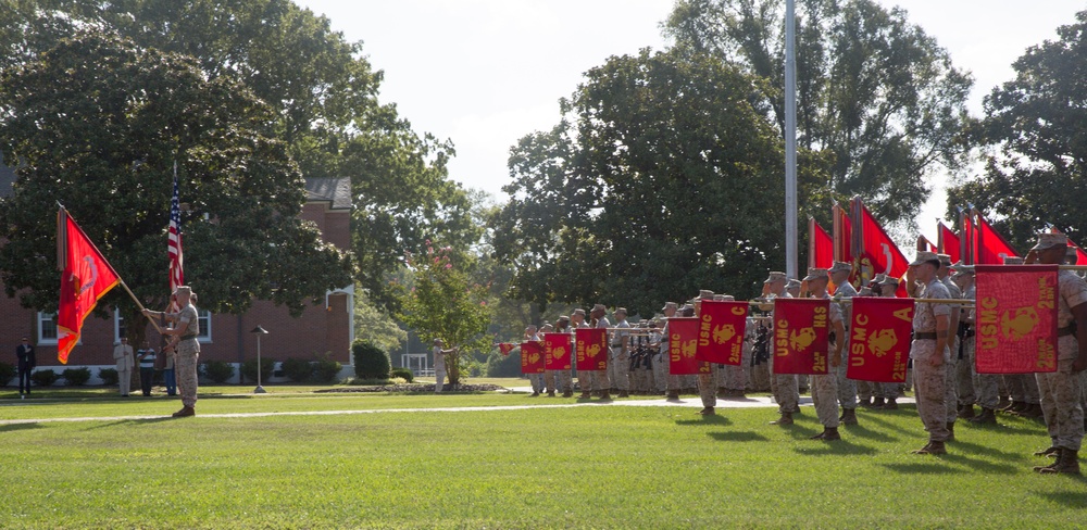 2nd MarDiv welcomes new sergeant major