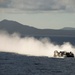 USS Germantown conducts equipment on-load with LCAC