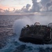 USS Germantown conducts equipment on-load with LCAC