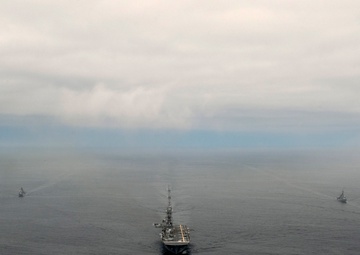 USS America passing exercise