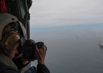 USS America passing exercise