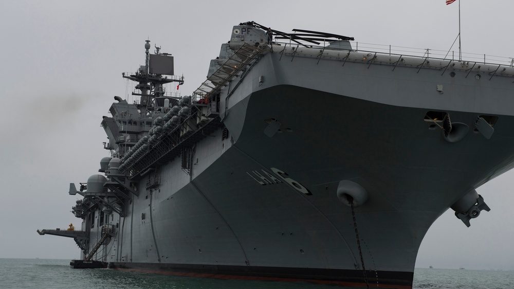 USS America port visit to Callao, Peru