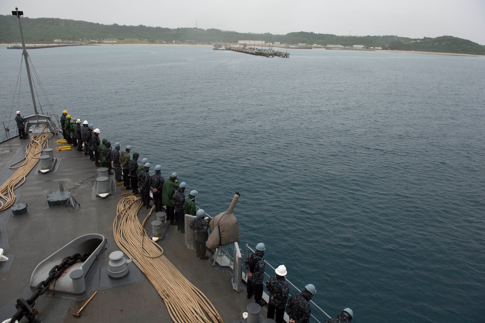 USS Germantown operations