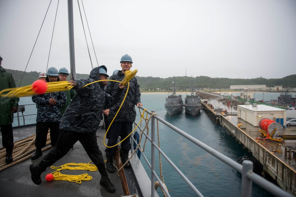 USS Germantown operations