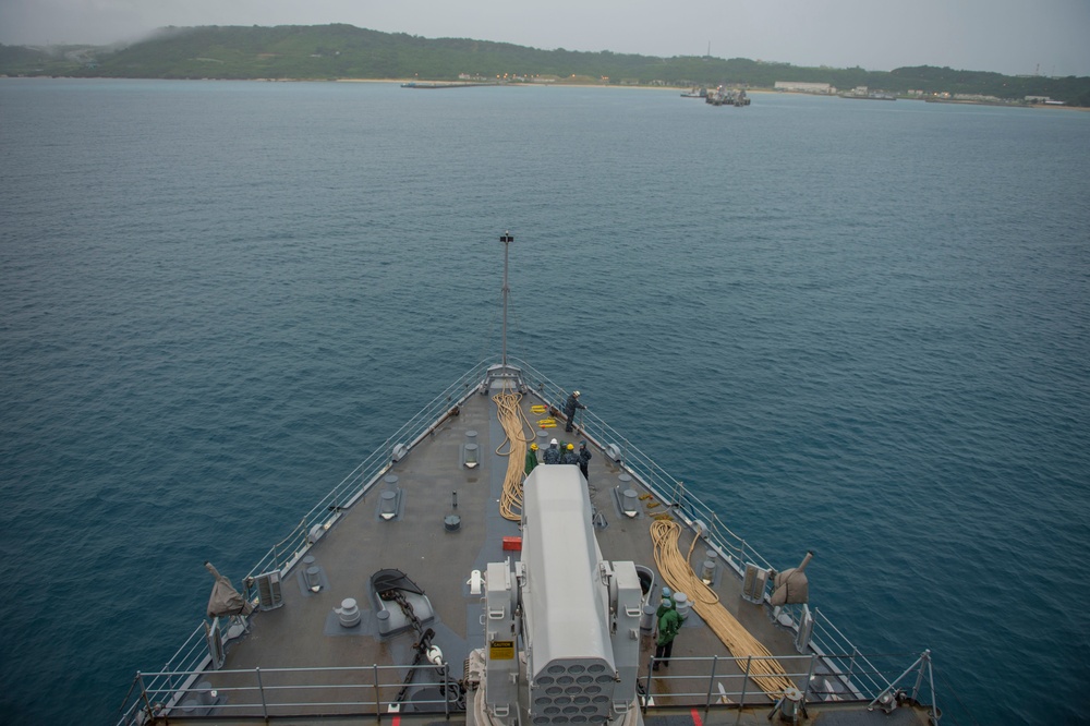 USS Germantown operations