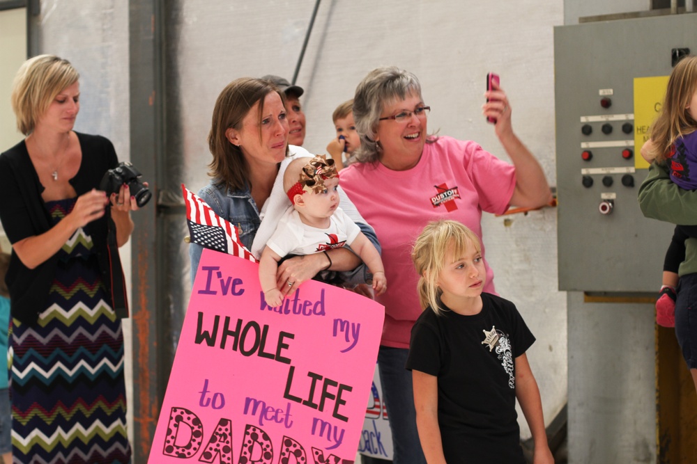 Kansas Army National Guard aviation unit returns home