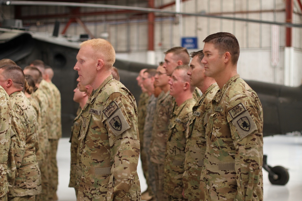 Kansas Army National Guard aviation unit returns home