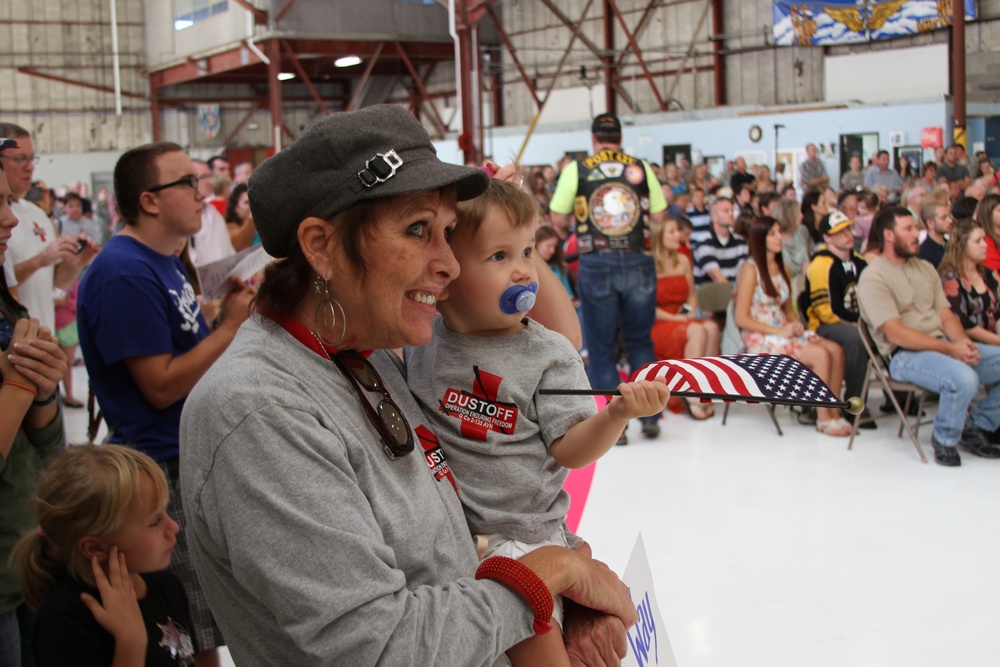 Kansas Army National Guard aviation unit returns home