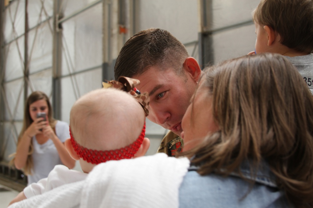 Kansas Army National Guard aviation unit returns home