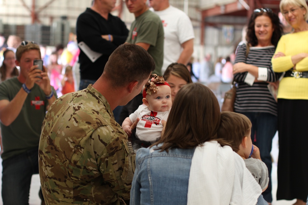 Kansas Army National Guard aviation unit returns home