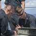 Sailors prep ESSM for launch