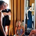 14 servicewomen salute the runway during New York Fashion Week