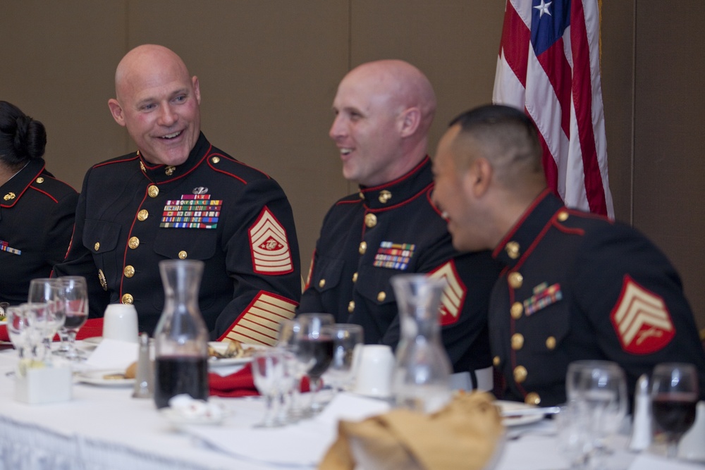 Sergeant Major of the Marine Corps Attends Quantico Mess Night